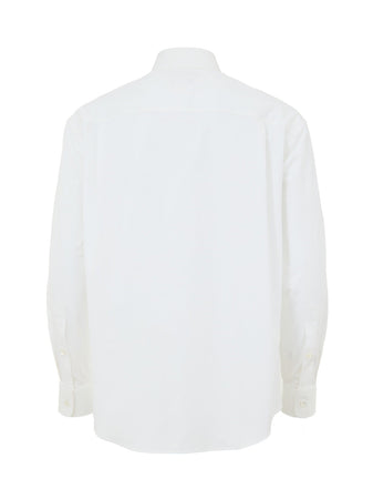 Gucci Camicia in Popeline di Cotone con Doppio Colletto da uomo