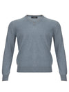 Gran Sasso Maglione Cashmere Scollo a V da uomo