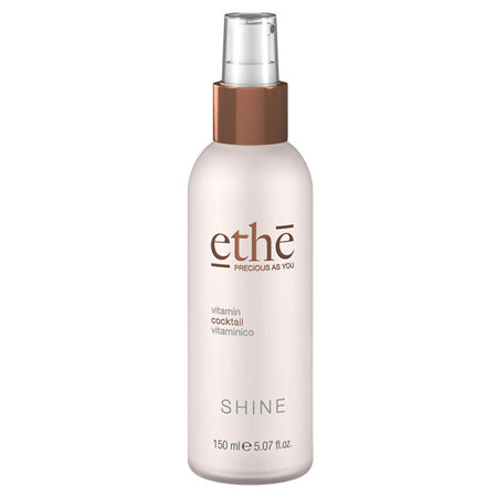 Cocktail Vitaminico Emsibeth Ethè Shine – Spray Illuminante Leave-In, Idratante e Anticrespo con Vitamine, Arancia e Moringa, Dona Lucentezza e Morbidezza Immediata