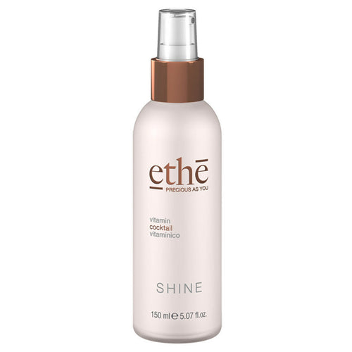 Cocktail Vitaminico Emsibeth Ethè Shine – Spray Illuminante Leave-In, Idratante e Anticrespo con Vitamine, Arancia e Moringa, Dona Lucentezza e Morbidezza Immediata