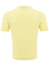Gran Sasso T-Shirt Mezzo Manica in Giallo da uomo