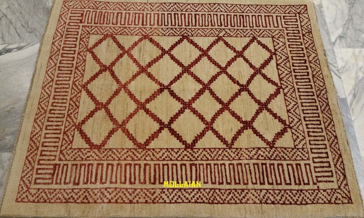 Gabbeh Uzbeck 120x101 Casa e cucina/Tessili per la casa/Tappeti e tappetini/Tappeti Mollaian Tappeti - Lecce, Commerciovirtuoso.it