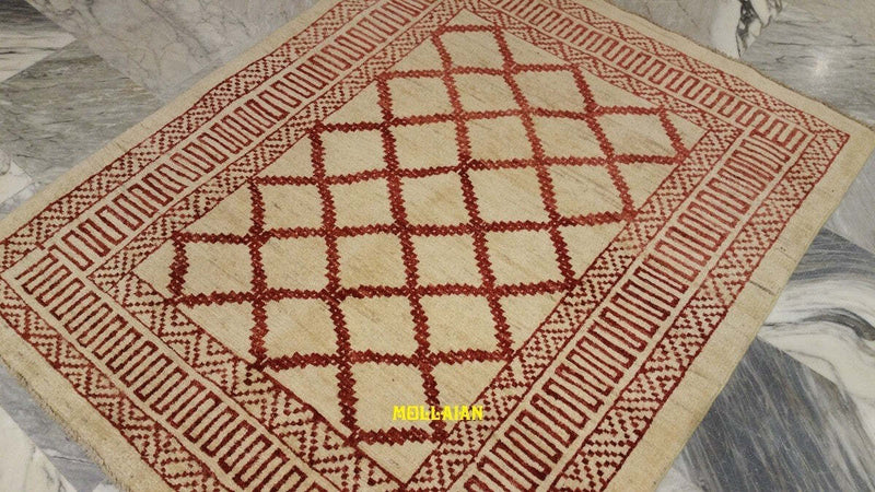 Gabbeh Uzbeck 120x101 Casa e cucina/Tessili per la casa/Tappeti e tappetini/Tappeti Mollaian Tappeti - Lecce, Commerciovirtuoso.it