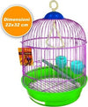 GABBIA CILINDRO COMPLETA DI ACCESSORI PER UCCELLI CANARINI PAPPAGALLI IN METALLO Prodotti per animali domestici/Uccelli/Gabbie e accessori/Gabbie Trade Shop italia - Napoli, Commerciovirtuoso.it