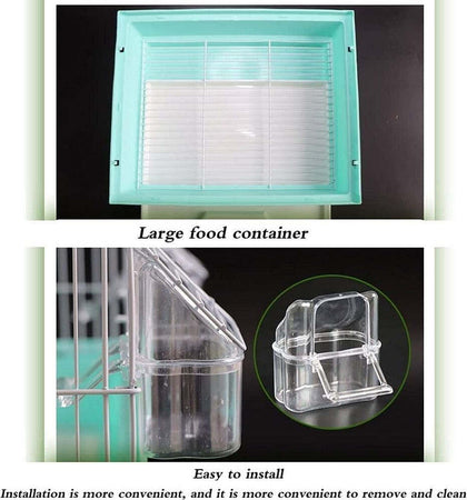Gabbia Grande Per Uccelli Quadrata Metallo Ferro Villa Forte Durevole 34x26x51cm Prodotti per animali > Altri Animali > Volatili > Gabbie per uccelli Trade Shop italia - Napoli, Commerciovirtuoso.it