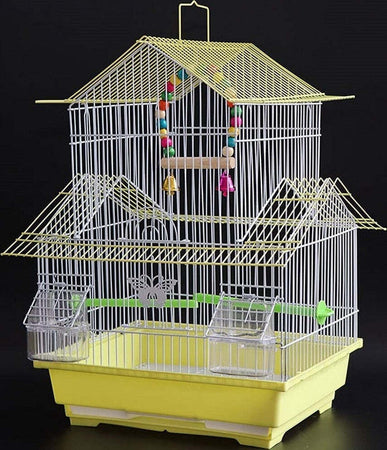 Gabbia Grande Per Uccelli Quadrata Metallo Ferro Villa Forte Durevole 34x26x51cm Prodotti per animali > Altri Animali > Volatili > Gabbie per uccelli Trade Shop italia - Napoli, Commerciovirtuoso.it