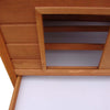 Gabbia-per-Galline-in-Legno-con-Tetto-Impermeabile,-Pollaio-Prefabbricato-da-Esterno,-160x98.5x107cm-NB8D51-014NB8