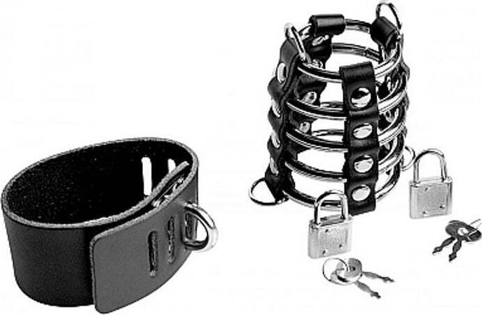 Gabbia per pene Gioco di Costrizione Bondage Fetish con 5 anelli Gates Of Hell Chastity Device Gabbia Di Castità In Metallo E Pelle Salute e cura della persona/Erotismo e contraccezione/Bondage/Gabbie per pene Kondorama - Martinsicuro, Commerciovirtuoso.it