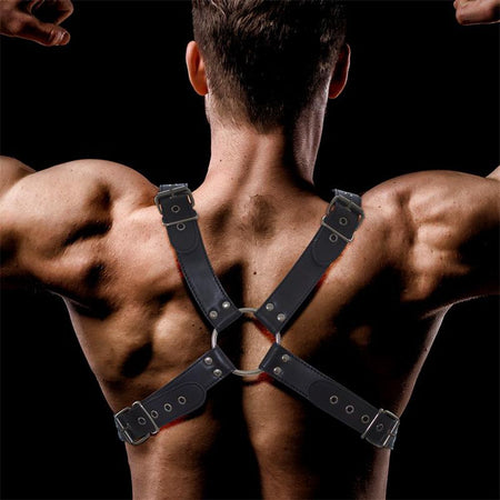 Gabbia per Torace con O-Ring Bondage Intoyou Bdsm Line Darom Pettorale Maschile Bondage In Pelle Vegan Salute e cura della persona/Erotismo e contraccezione/Bondage/Cinghie Kondorama - Martinsicuro, Commerciovirtuoso.it