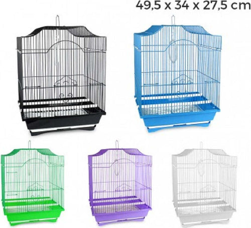 Gabbia Per Uccelli 49.5 X 34 X 27.5 Cm Di Piccole Dimensioni Mangiatoie Incluse Prodotti per animali > Altri Animali > Volatili > Gabbie per uccelli Trade Shop italia - Napoli, Commerciovirtuoso.it