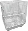 Gabbia-Per-Uccelli-Gabbietta-Canarini-Colori-Assortiti-27x34x22-Cm-Quadrata