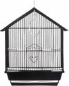 Gabbia-Per-Uccelli-Gabbietta-Canarini-Colori-Assortiti-45x28x34-Forma-Casetta
