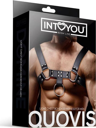 Gabbia Toracica Fi-451 Intoyou Bdsm Line Quovis Pettorale Maschile Bondage Pelle Vegan Salute e cura della persona/Erotismo e contraccezione/Bondage/Cinghie Kondorama - Martinsicuro, Commerciovirtuoso.it