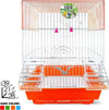 Gabbia Uccelli Canarini Pappagalli Forma Quadrata Con Accessori Vari Colori Prodotti per animali > Altri Animali > Volatili > Gabbie per uccelli Trade Shop italia - Napoli, Commerciovirtuoso.it