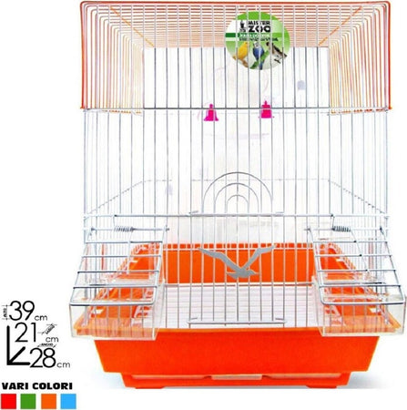 Gabbia Uccelli Canarini Pappagalli Forma Quadrata Con Accessori Vari Colori Prodotti per animali > Altri Animali > Volatili > Gabbie per uccelli Trade Shop italia - Napoli, Commerciovirtuoso.it