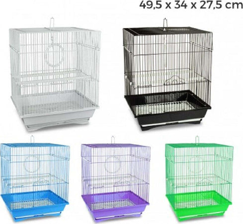 Gabbia Uccelli Di Piccole Dimensioni Kandy 49,5 X 34 X 27,5 Cm Due Mangiatoie Prodotti per animali > Altri Animali > Volatili > Gabbie per uccelli Trade Shop italia - Napoli, Commerciovirtuoso.it