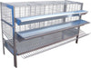 Gabbia zincata per 9 galline ovaiole a 2 piani con mangiatoie ed abbeveratoi Commercio Industria e Scienza/Attrezzature e forniture agricole/Pollame piccioni e selvaggina/Attrezzature per pollaio/Pollai e gabbie La Zappa - Altamura, Commerciovirtuoso.it