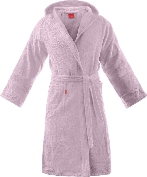 Gabel-Accappatoio-Unisex-Tinta-Unita-con-Cappuccio-e-Cintura-100%-Cotone-380-gr