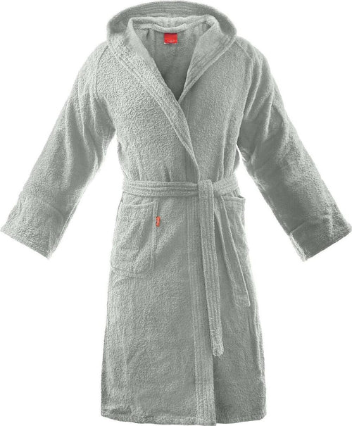 Gabel-Accappatoio-Unisex-Tinta-Unita-con-Cappuccio-e-Cintura-100%-Cotone-380-gr