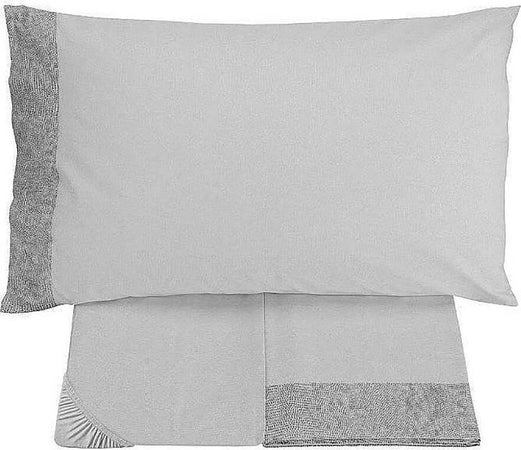 Gabel Chromo Completo 2 Lenzuola E Federa Misura Maxi Matrimoniale Tinta Unita Cotone 100% Certificato Oeko- Tex Casa e cucina/Tessili per la casa/Biancheria da letto/Lenzuola e federe/Lenzuola La Bottega del Risparmio - Bari, Commerciovirtuoso.it