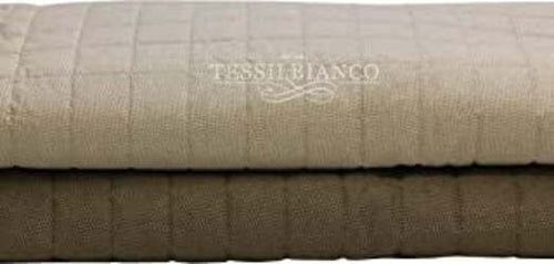Gabel Chromo, COPRILETTO Trapuntato Matrimoniale Tortora Casa e cucina/Tessili per la casa/Biancheria da letto/Copriletti Biancheria Arredo Home - Nola, Commerciovirtuoso.it