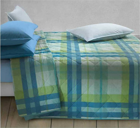 Gabel Colorata Trapunta In Cotone 1 Piazza Letto Singolo Scott Casa e cucina/Tessili per la casa/Biancheria da letto/Coperte e trapunte/Trapunte La Bottega del Risparmio - Bari, Commerciovirtuoso.it