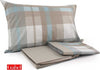Gabel Completo Lenzuola Letto 1 Piazza E Mezza Scott 180x280 Cm Decorazione a Quadri Casa e cucina/Tessili per la casa/Biancheria da letto/Lenzuola e federe/Set di lenzuola e federe La Bottega del Risparmio - Bari, Commerciovirtuoso.it