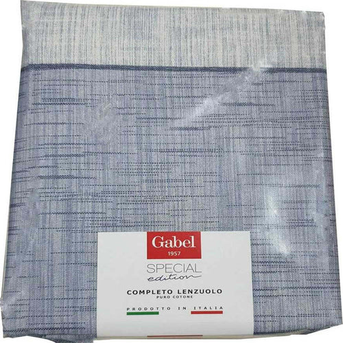 Gabel Elegante Completo Lenzuola Letto Singolo 100% Cotone Tinta Unita 1 Piazza Meridiani 160x280 Cm Federa 50x80 Cm Casa e cucina/Tessili per la casa/Biancheria da letto/Lenzuola e federe/Set di lenzuola e federe La Bottega del Risparmio - Bari, Commerciovirtuoso.it