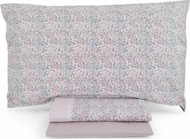 Gabel-TECLA-Completo-Lenzuola-Matrimoniale-Cotone-Rosa-Antico