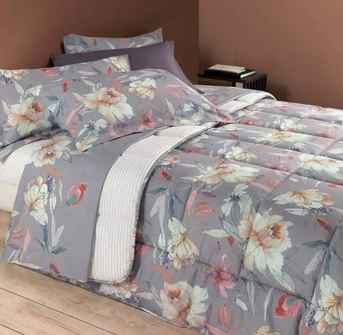 Gabel Trapunta Invernale Letto Matrimoniale 260x260cm Madame Coperta Anallergica in Cotone Colore Grigio Nebbia - Prodotto Made in Italy Casa e cucina/Tessili per la casa/Biancheria da letto/Coperte e trapunte/Trapunte La Bottega del Risparmio - Bari, Commerciovirtuoso.it