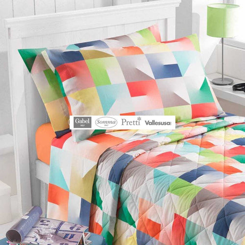 Trapunta Da Letto Gabel Trapuntino Copriletto Trapuntato 1 Piazza Letto Singolo Evolution 170x260 Cm Con Stampa Digitale E Imbottitura in Fibra Anallergica Casa e cucina/Tessili per la casa/Biancheria da letto/Coperte e trapunte/Trapunte La Bottega del Risparmio - Bari, Commerciovirtuoso.it