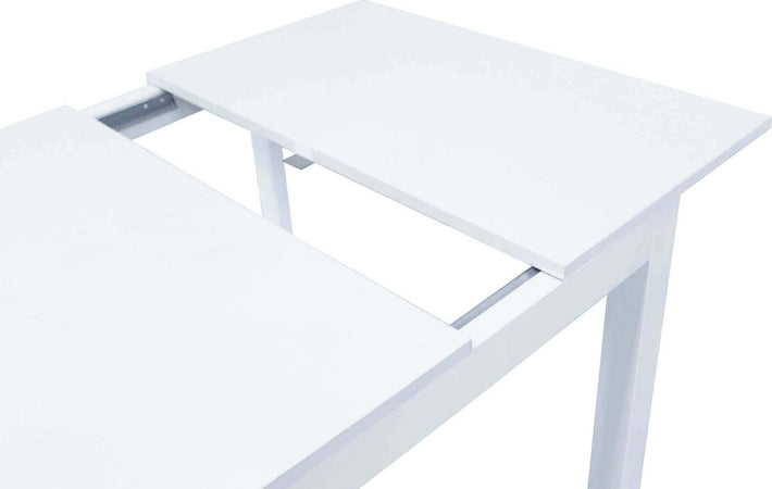 GABRIEL---tavolo-da-pranzo-moderno-allungabile-frassinato-85x130/180-Bianco-Milani-Home