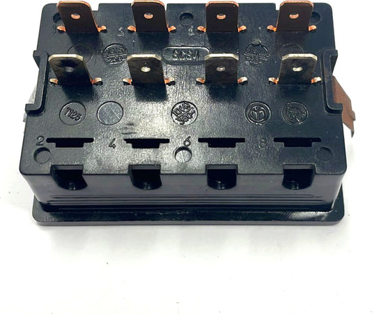 GAGGIA INTERRUTTORE COMMUTATORE 2 TASTI 61 X 39 mm - 8 FASTON COFFEE ESPRESSO Fai da te/Materiale elettrico/Interruttori e dimmer/Interruttori da cavo Rossi Ricambi - Venetico Marina, Commerciovirtuoso.it