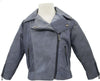 Gaia---Chiodo-Bambina-Blu-in-vera-pelle