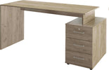 GALLIENO---scrivania-moderna-con-cassetti-139x60x76-h-Rovere-grigio-Milani-Home