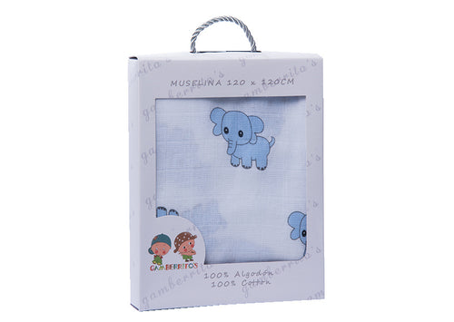 Mussola Gamberritos Elefante Azzurro