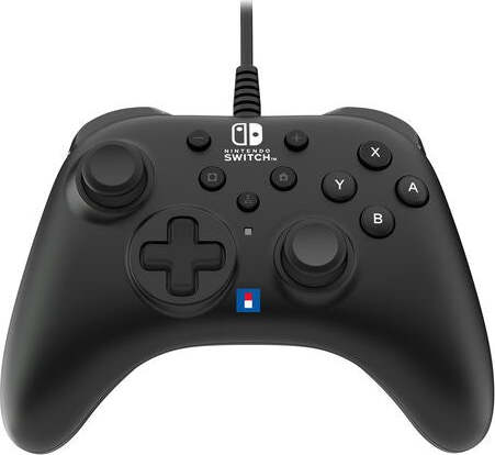 Gamepad-Hori-NSW-457U-SWITCH-Horipad-Turbo-Wired-Black