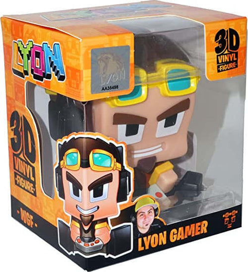 GAMEVISION-Lyon-Gamer-Personaggio-3D-in-Vinile-15-cm