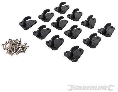 Ganci per rete da rimorchio e dispositivi di fissaggio in acciaio inox Silverline