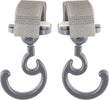 Ganci Universali Stroller Magic Hook Solid Grigio 10X6X3 Cm Prima infanzia/Passeggini carrozzine e accessori/Accessori e parti di ricambio/Ganci per passeggini La Casa Del Bebè - Napoli, Commerciovirtuoso.it