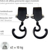 Ganci Universali Stroller Magic Hook Solid Nero 10X6X3 Cm Prima infanzia/Passeggini carrozzine e accessori/Accessori e parti di ricambio/Ganci per passeggini La Casa Del Bebè - Napoli, Commerciovirtuoso.it