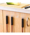 Gancio Adesivo Trasparente Appendino Per Parete Cucina Bagno Attaccapanni 87754