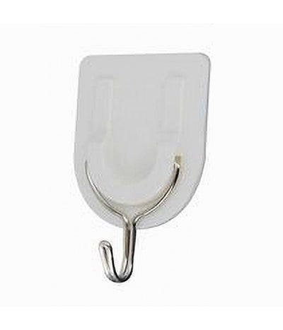 Gancio Attaccapanni Adesivo 1 Pz Da Parete Per Legno Porte Fashion Hook 59668