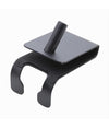 Gancio Bifacciale Per Box Doccia 3 Ganci Accappatoio Tergivetro Bagno Nero 87773