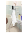 Gancio Bifacciale Per Box Doccia 3 Ganci Accappatoio Tergivetro Bagno Nero 87773