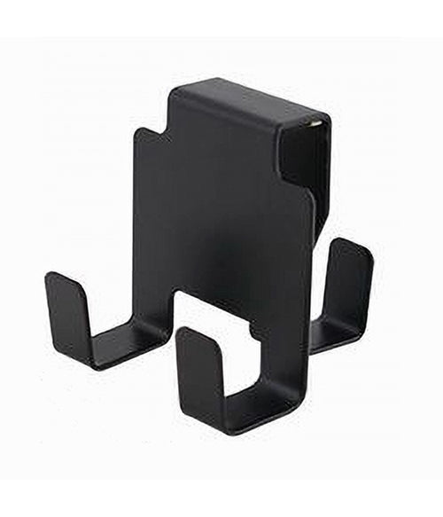 Gancio Bifacciale Per Porta Box Doccia 3 Ganci Accappatoio Telo Bagno Nero 87772