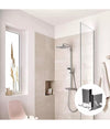 Gancio Bifacciale Porta Box Doccia A 3 Ganci Accappatoio Tergivetro Bagno 87768