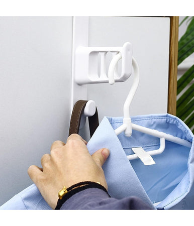 Gancio Dietro Porta Per Appendere Asciugamani Vestiti Grucce Bagno Casa 87019