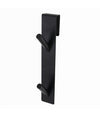 Gancio Doppio Per Porta Box Doccia Appendere Asciugamani Bagno 4x18cm Nero 87771