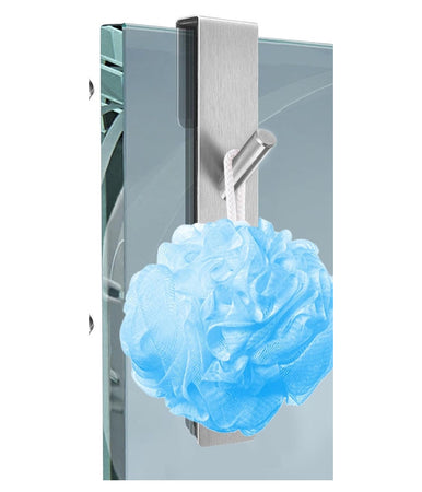 Gancio Doppio Per Porta Box Doccia Per Appendere Asciugamani Bagno 4x18 Cm 87766